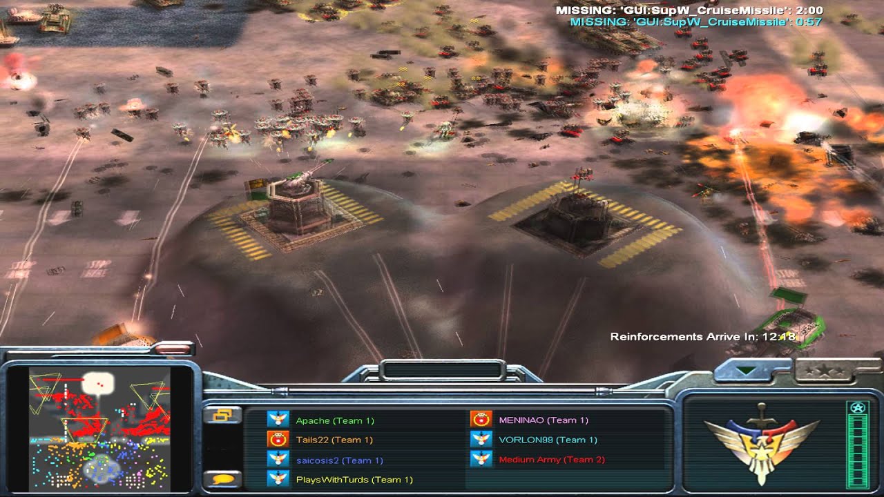 command and conquer generals zero hour map pack